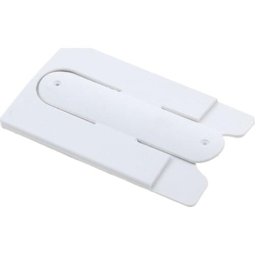 Silicone Adhesive Cell Phone Back Cover Credit Card Pouch Holder Stand