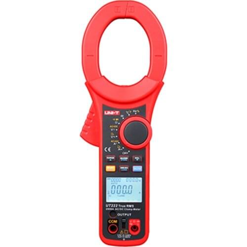 UNI-T UT222 2500A digital clamp meter Hall effect sensor AC/DC current measurement digital clamp meter