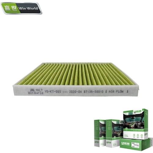 Car Cabin Air Filter Replacement with Activated carbon for DAIHATSU CHARADE 87139-0D010 Car Air Conditioning Filter PM 2.5