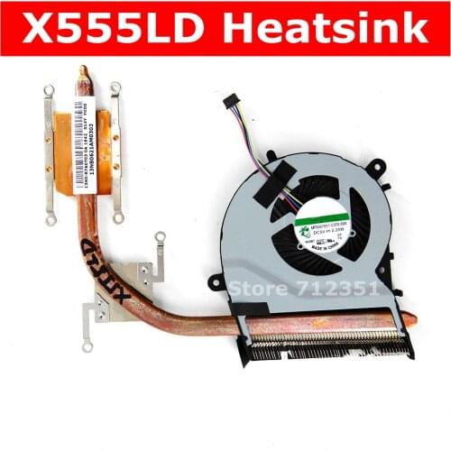 X555LD Heatsink Radiator CPU Cooling Fan For Asus Laptop notebook X555LD R557L X555L X555LJ A555L K555L F555L 13NB0621AM0303