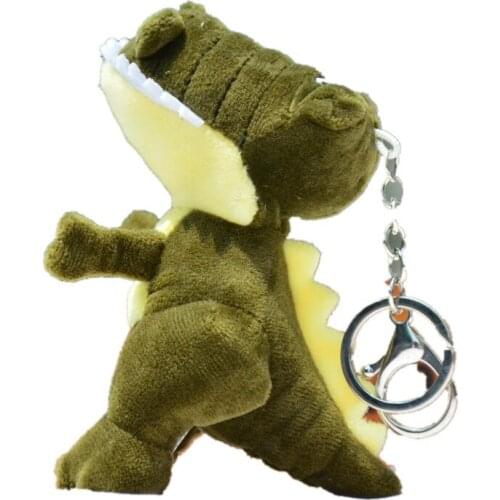 10PCS 15cm Crocodile Bag Decoration Plush Mini Pendant Keychain Doll Ring Soft Toy