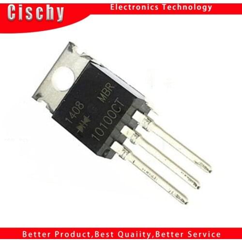 10pcs/lot MBR10100CT MBR10100 10100CT TO-220 In Stock