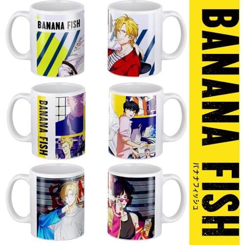 BANANA FISH Coffee Mug11oz Ceramic Anime tea Cup Mugs Freinds Gift Mug and Cup