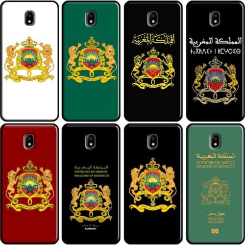 Maroc Morocco Flag Coat Of Arms Cover For Samsung Galaxy J1 J3 J4 J5 J6 J7 2016 2017 A3 A5 A6 A8 A9 J2 Core J8 2018 Cover