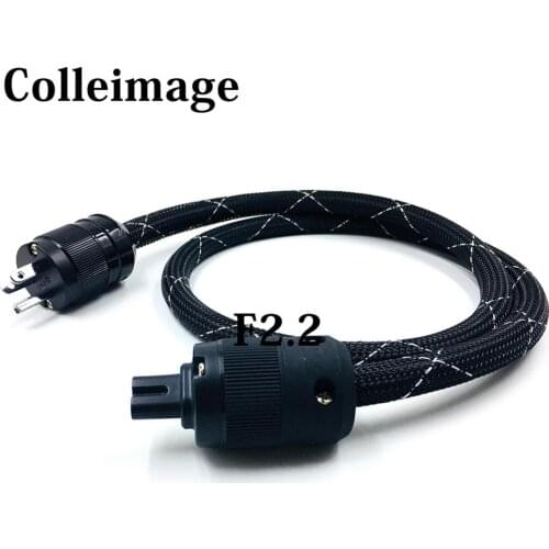 Colleimage Furukawa OFC Copper US version Power Cord Cable With Figure 8 IEC Female socket Audiophile HIFI Power Cable