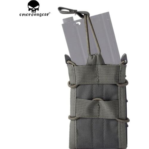 EMRSONGEAR 12 pics Single Rifle Mag Pouch for M4 M14 AK G3 Military Army Hunting Utility Multicam Molle Magazine Pouch EM6345