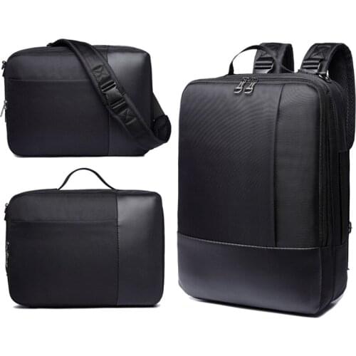 Multi-use Waterproof Three-purpose Men Business Backpacks Shoulder Bag Laptop Bagpack Mochila School Bags Back Pack