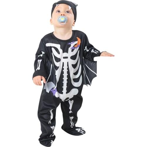 Baby Clothes For Baby Romper Autumn Winter Baby Boy Girl Clothes Bat Long Sleeve Kids Newborn Jumpsuit Infant Halloween Costume