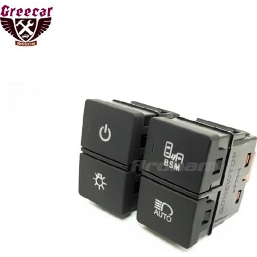 Fog Light Switch Daytime Running Lights Button Power Button Led Switch With Connecting Line For Honda Civic 2017 2018 2019