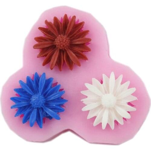 Sunflower Silicone Cake Fondant Decorating Tools cookies soap moulds Kitchen Accosseries Baking Mould DIY