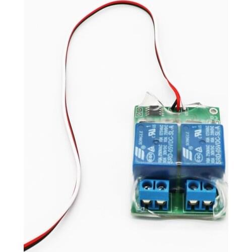For RC Aircraft Model 2in1 Electronic Switch Relay Module Transmitter Control Multifunctional 1CH 2 Way Relay Switch Controller