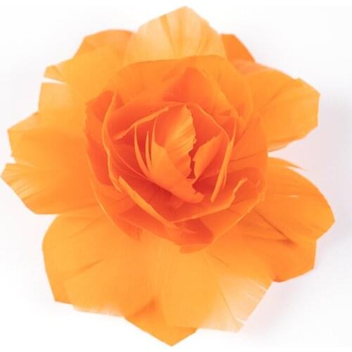 Bridal Hair Pin / Fabric Tiaras / Feather Hair Combs / Flowers with 1 Wedding / Special Occasion / Party / Evening Headpiece