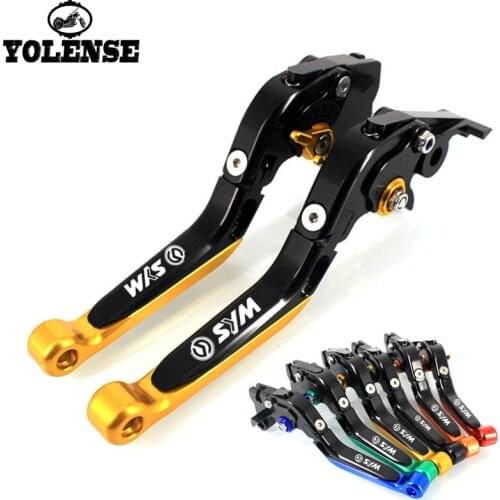 For SYM GTS 300i 2013-2016 GTS 125/250/300 Joymax LM12W 4T LC Evo LM15W LM25W LM30W CNC Folding Extendable Brake Clutch Lever
