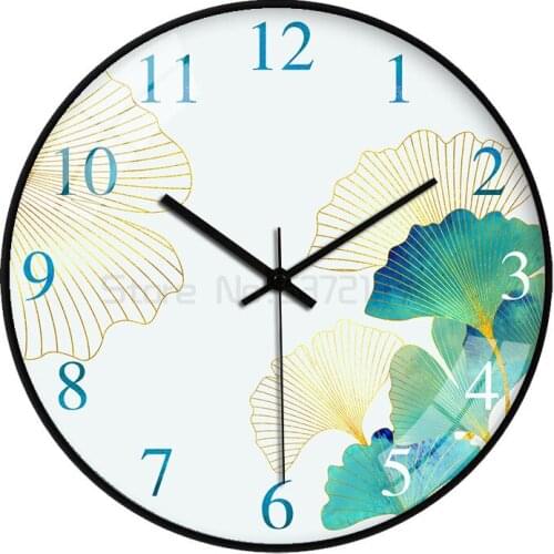 Modern Large Wall Clock Living Room Light Luxury Metal Clocks Bedroom Creative Silent Wall Clocks Horloge Murale Design Moderne