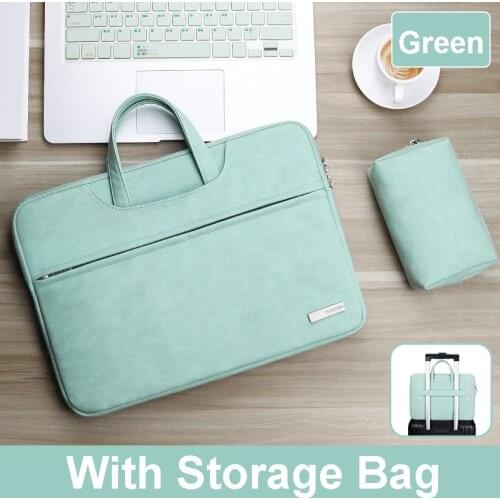 Laptop Bag Briefcase Hand Bags for Women Men 13 14 15 15.6 Inch Leptop Bags for Computers Shoulder Handbag for Macbook Case Dell