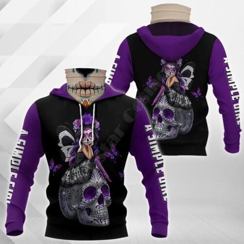 Skull 3D Printed Hoodies Harajuku Fashion Sweatshirt Women Men Casual Pullover Hoodie Mask Warm Drop Shipping 05