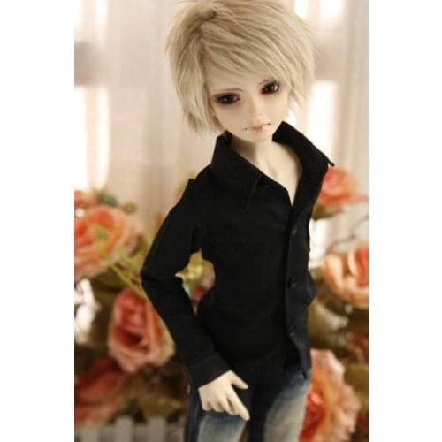 [wamami] 529# Black/Claret Red Shirt 1/4 MSD 1/3 SD DZ AOD SD17 DZ70 BJD Dollfie Doll