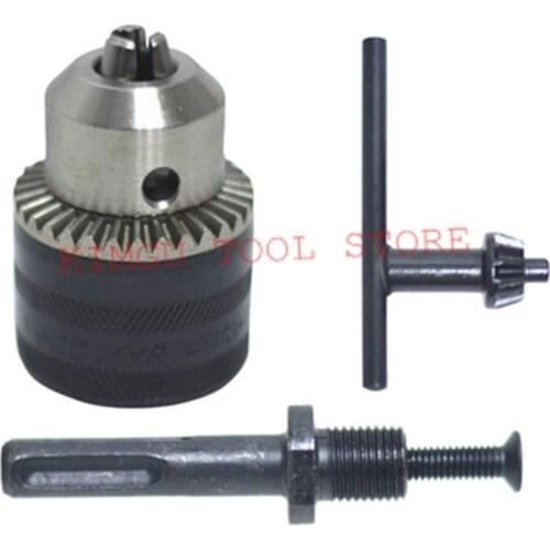 2-13mm 1/2-20UNF Key Drill Chuck for milwaukee Craftsman Ridgid Jet Porter Cable Ryobi Hilti Skil Black and Decker Panasonic