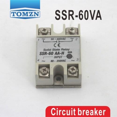 60VA SSR input 470KO/2W load 24-380V Voltage regulater Single-phase Solid state regaly