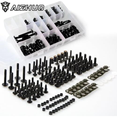 Motorcycle Fairing Bolts Screws Body Spring Bolts For HONDA XLV 600 650 700 TRANSALP NX 650 FMX 650 XRV650 TRX 300EX 400EX 450R