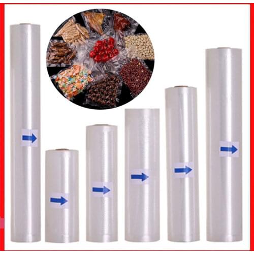 Household Food Vacuum Packing Bag Reusable Food Storage Bags Vacuum Bag Food Fresh Long Keeping 12/15/20/25/32cm*500cm 2 Roll