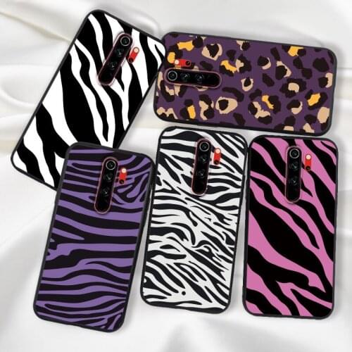 Zebra TPU Case For Xiaomi Redmi Note 8 Pro 8T 7 6 Redmi K20 K30 Pro Zoom F2 POCO X3 NFC Mi 9T A3 A2 Lite Silicone Case Cover