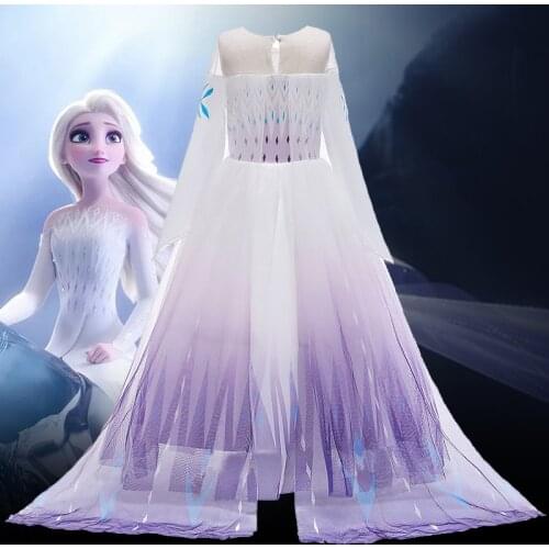 Kids Big GIRLS Princess Dress Long Sleeve 2021 New Childrens Party Valentines Day Holiday Wear Wedding Dress