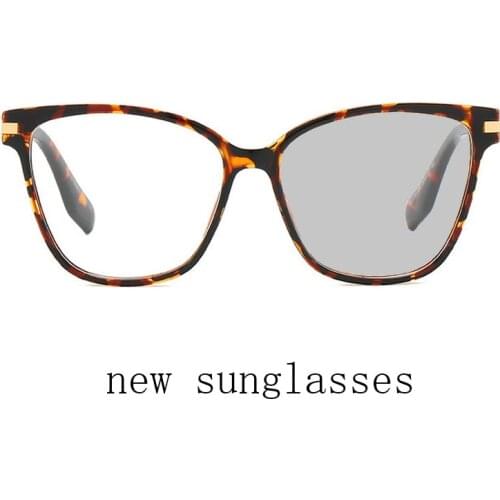 Sunglasses Photochromism Cat Progressive Multifocal Reading Glasses Female Men Presbyopia Hyperopia Bifocal Glasses Women NX