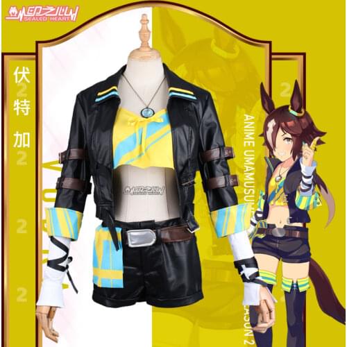 Anime Umamusume: Pretty Derby Season 2 Vodka Battle Suit Daily Party Uniform Cosplay Costume Halloween Women Free Shipping 2021