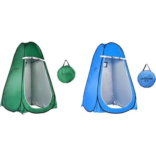 LEVORYEOU Privacy Shower Tent Portable Outdoor Sun Shelter Camp Toilet Changing Dressing Room with Storage Bag