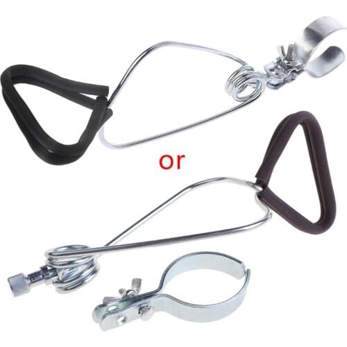 Metal Reptile Pet Light Heating Lamp Clamp Holder For Ceramic Bulbs Heater