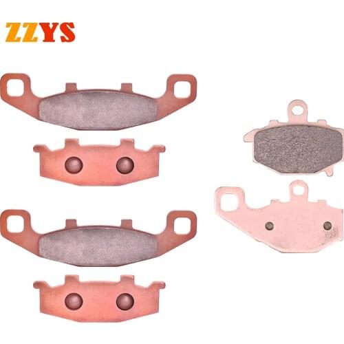 Motorcycle Front and Rear Brake Pads Set For KAWASAKI ZRX400 ZR400 E1-E2 ZR400E ZR550 B4 B5 B6 ZR550B Zephyr 550 ZRX ZR 400 550