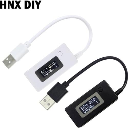 LCD Screen Mini Creative Phone USB Tester Portable Doctor Voltage Current Meter Mobile Power Charger Detector Voltmeter