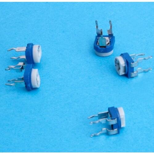 65pcs 13 Values Potentiometer Trimpot Variable Resistor Assortment Box Kit New