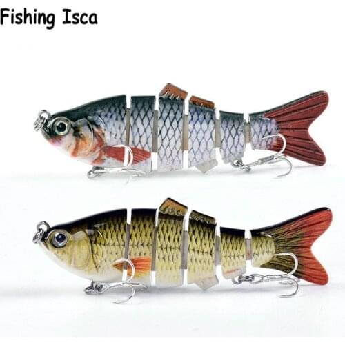 Sinking Wobblers Fishing Lures 10cm 17.5g 6 Multi Jointed Swimbait Hard Artificial Bait Pike/Bass Fishing Lure Crankbait