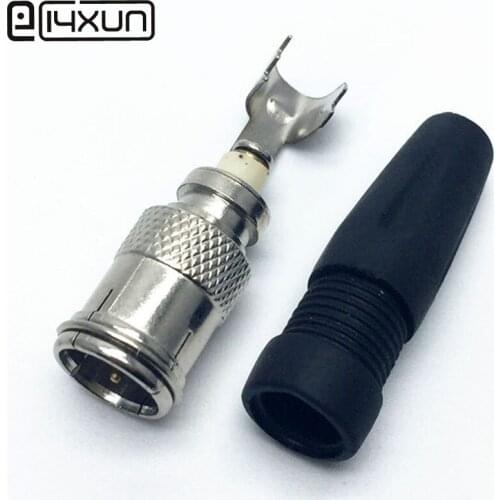 1pcs Inch F Male Plug to RF TV Male Plugs TV General Head Inch Plug RF Revolution Connector Antenna Adapter Free-welded