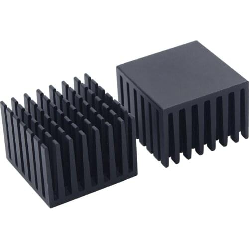 10/100pcs Aluminum Alloy Cooler Radiator Aluminum Heatsink 28*28*20mm Heat sink for Electronic Chip Heat dissipation Cooling