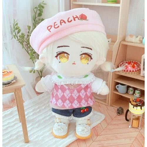 20cm Plush Dolls Clothes pants Changing clothes Accessories for Korea Kpop EXO Idol Dolls Clothing Fans Gift