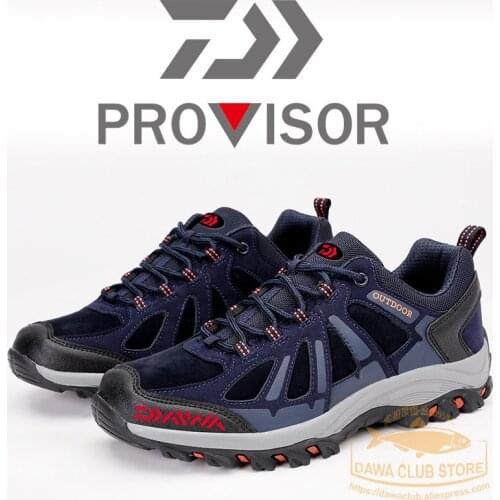 2021 DAWA Fishing Shoes Outdoor Winter Snow Warm Shoes Mountaineering Shoes DAIWA Fishing Boots Anti-skid Wearable Shoes 39-46