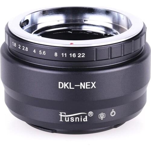 DKL-NEX Lens Adapter For Retina Dkl Voigtlander Deckel Lens To Sony E NEX A72 Cameras
