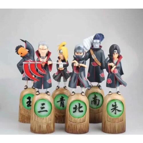Anime Naruto Akatsuki Bomb GK Didara Uchiha Take Earth Itachi Movable Doll Statue Toy Decoration Model Childrens Gift