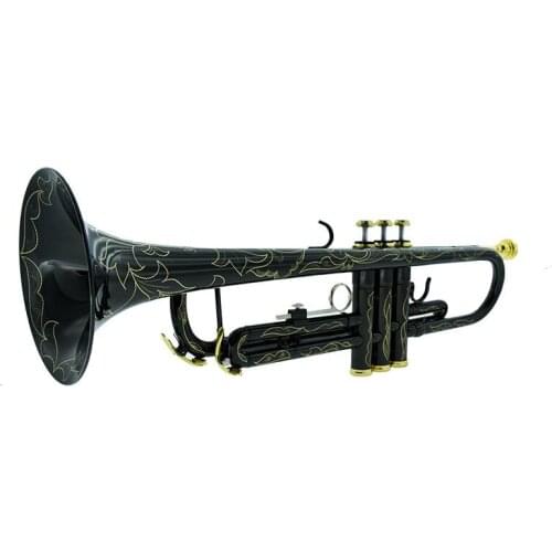B-flat three-tone trumpet beginner performance examination professional band