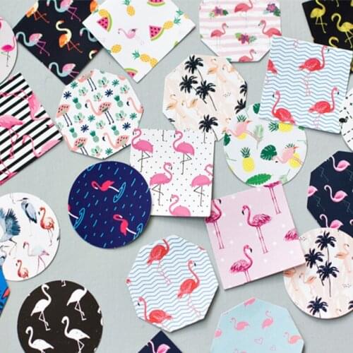 Free shipping 56packs journal stickers Boxed stickers Flamingo Dreamy colors Hand account album decoration DIY stickers
