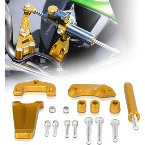 FOR Kawasaki ER-6N ER6N 2013 2014 2015 2016 ER6 N Motorcycle Accessories Stabilizer Damper Complete Steering Mounting Bracket