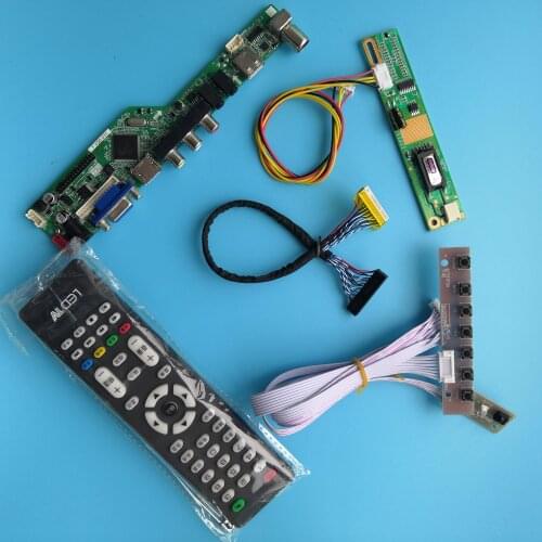 For LP171WP4-TL03 30pin Controller Board VGA USB Digital Signal Interface Module AV 1 lamps 17.1" Resolution TV 1440X900