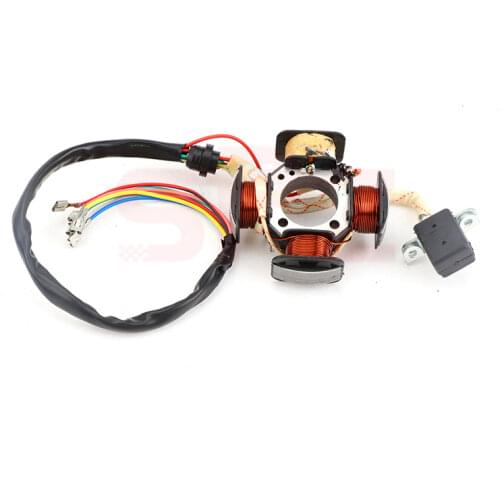 Motorcycle generator electromagnetic stator coil is suitable for CG125-4 magneto coil engine coil