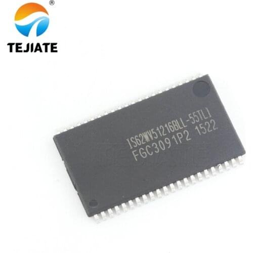 1PCS IS62WV51216BLL-55TLI IS62WV51216BLL TSOP44 SRAM Chip
