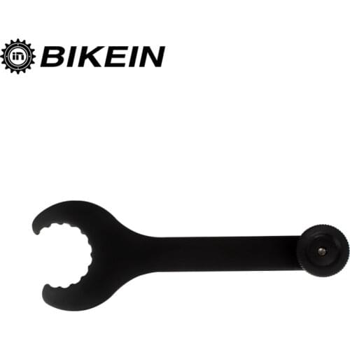 BIKEIN - Metal Bicycle BB Bottom Bracket Install Spanner Hollowtech II 2 Wrench Crankset Repair Tools 210mm Black Bike Parts