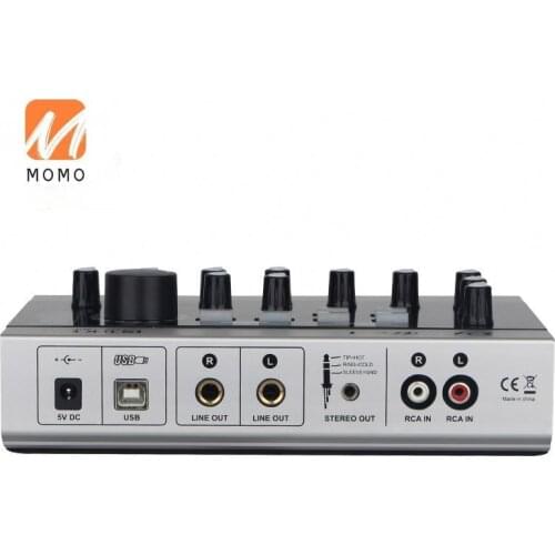One-stop Shopping Supplier Best Audio Sound Card Interface Mixer Recording Studio