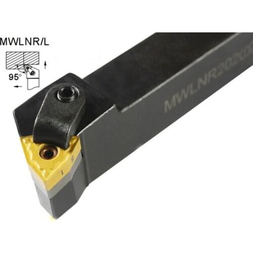 MWLNR/MWLNL 1616H08/2020K08/2525M08 External Turning Tools Holders CNC Lathe Cutting Machining Boring Toolholders